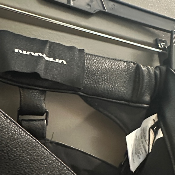 Namilia BIKER FLOATING PANTS - BLACK - Picture 2 of 4